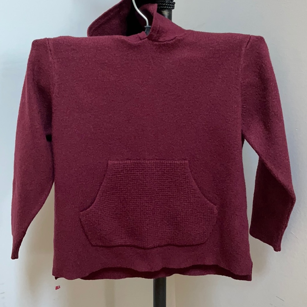 Zaba Baby Boys Hoodie Sweater, 3-4 years, Burgundy